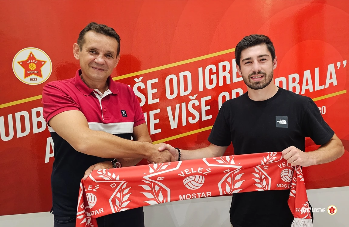 Gruzijac Guliashvili iz Sarajeva u Velež