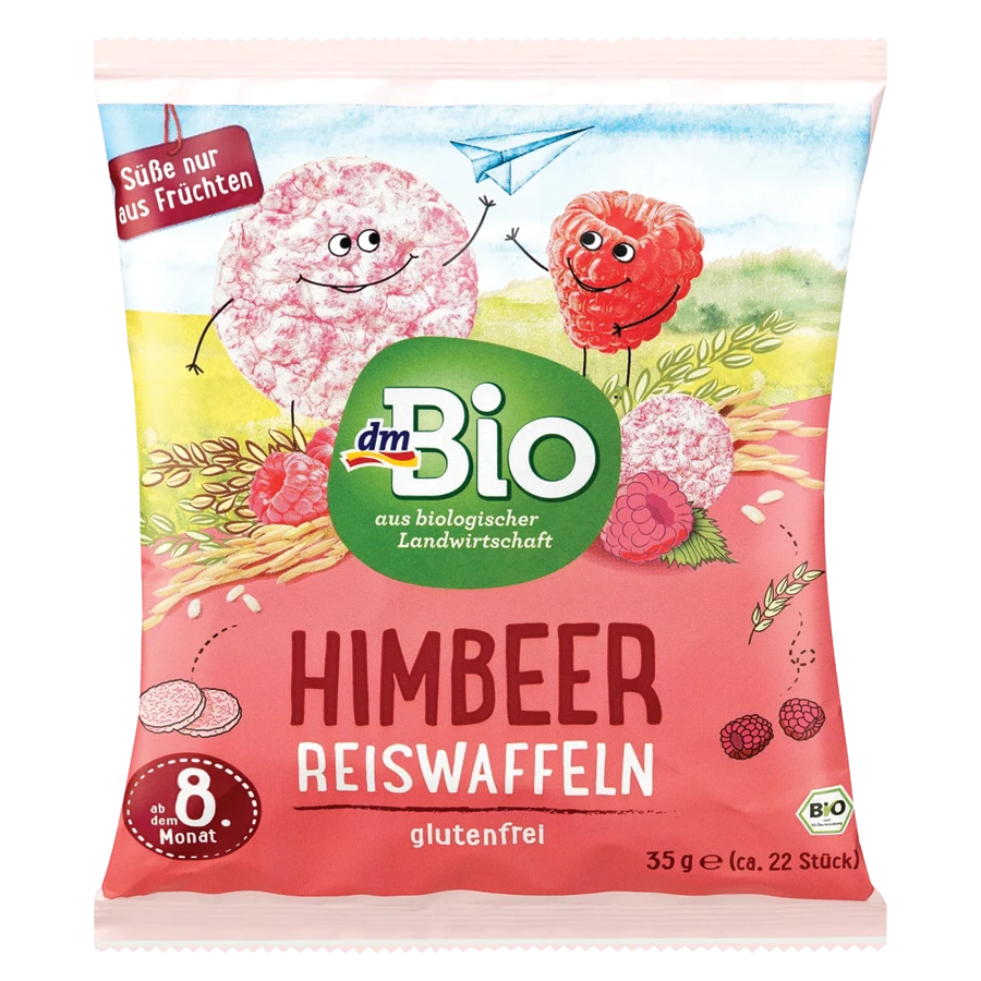 Dm iz predostrožnosti povlači proizvod „dmBio rižni krekeri, malina, 8+ mjeseci, 35 g“