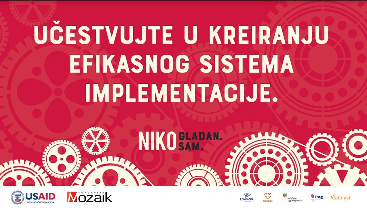Svi mogu sudjelovati u kreiranju efikasnog sustava doniranja hrane