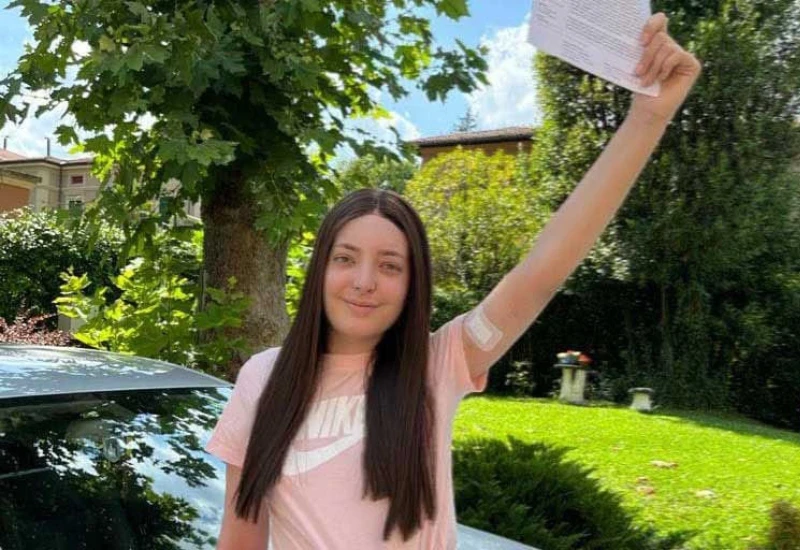 VIDEO | Tijana pobijedila leukemiju, sugrađani joj pripremili doček za pamćenje 
