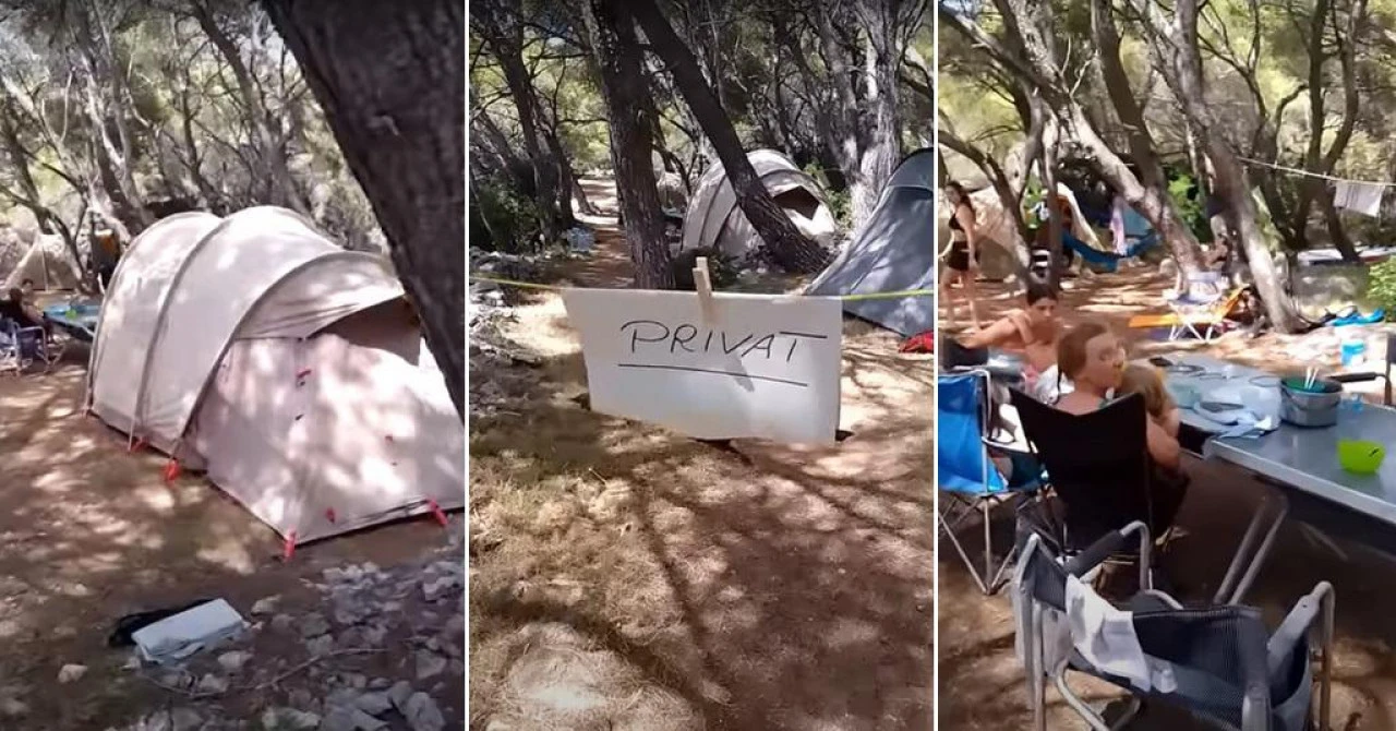 Turisti naljutili Hrvate - došli na otočić i stavili natpis ‘Privatno‘