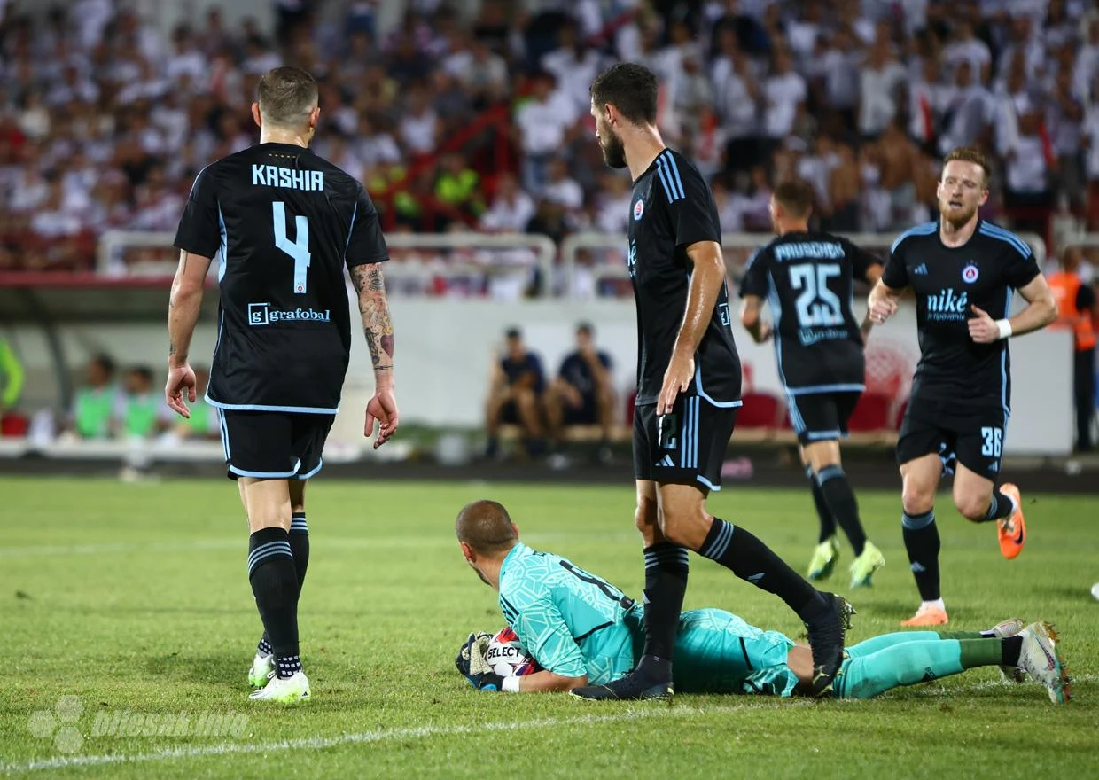 Slovan razočarao na otvaranju sezone uoči dolaska Zrinjskog