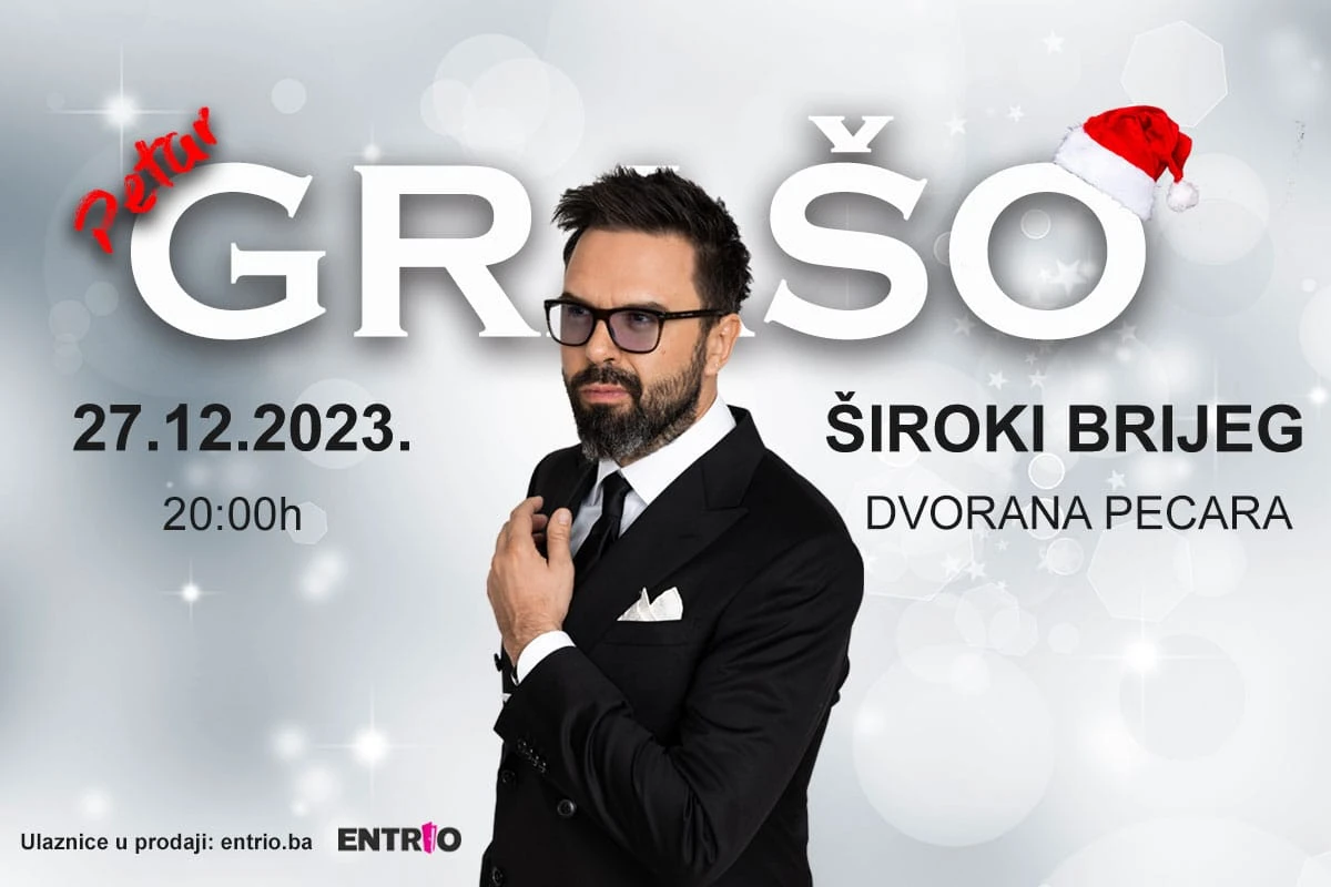 Glazbeno – scenski spektakl Petra Graše ovog Božića na Pecari
