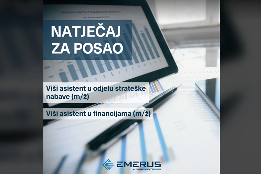 EMERUS: Otvoren natječaj za 2 pozicije viših asistenata
