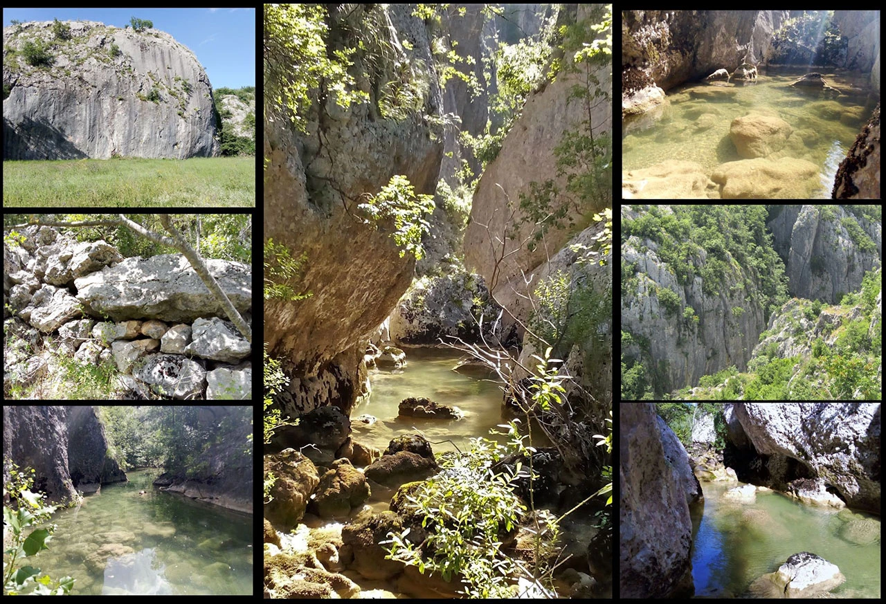Čelinka - Spektakularna geološka atrakcija podno moćne ilirske akropole