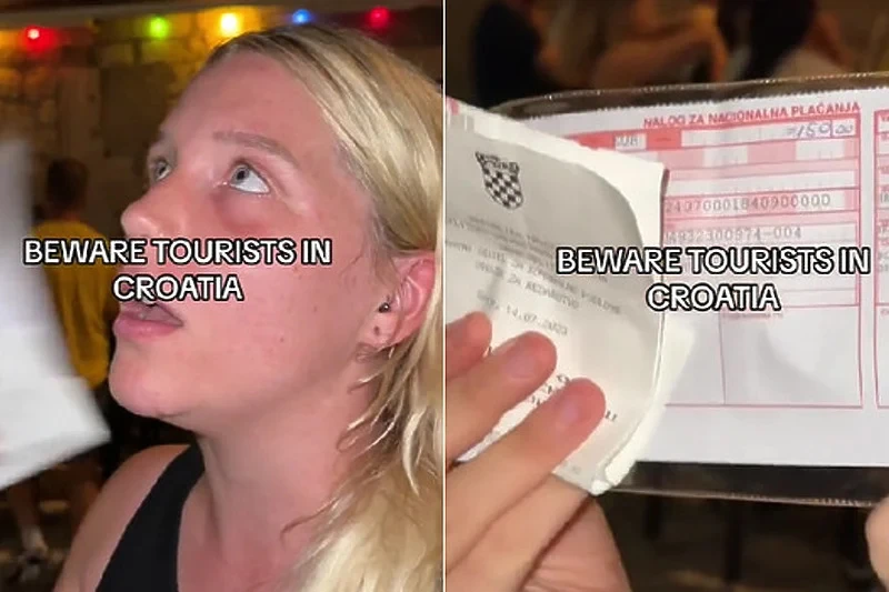 Turistkinja platila kaznu od 150 eura u Splitu zbog opijanja na javnom mjestu