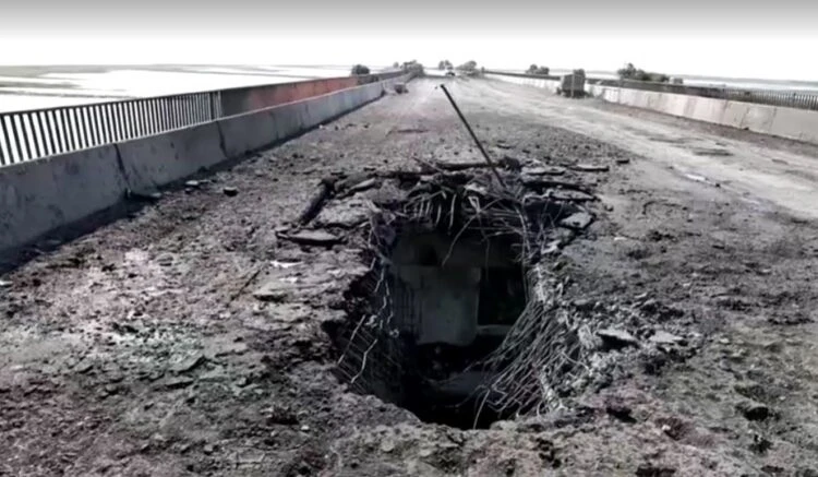 Krimski poluotok: Ruske snage odbijaju ukrajinski napad