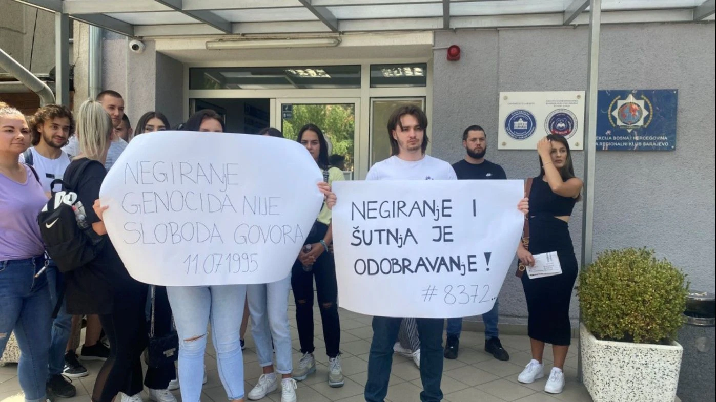 Oglasile se studentice: U Sarajevu zabranjeno različito mišljenje
