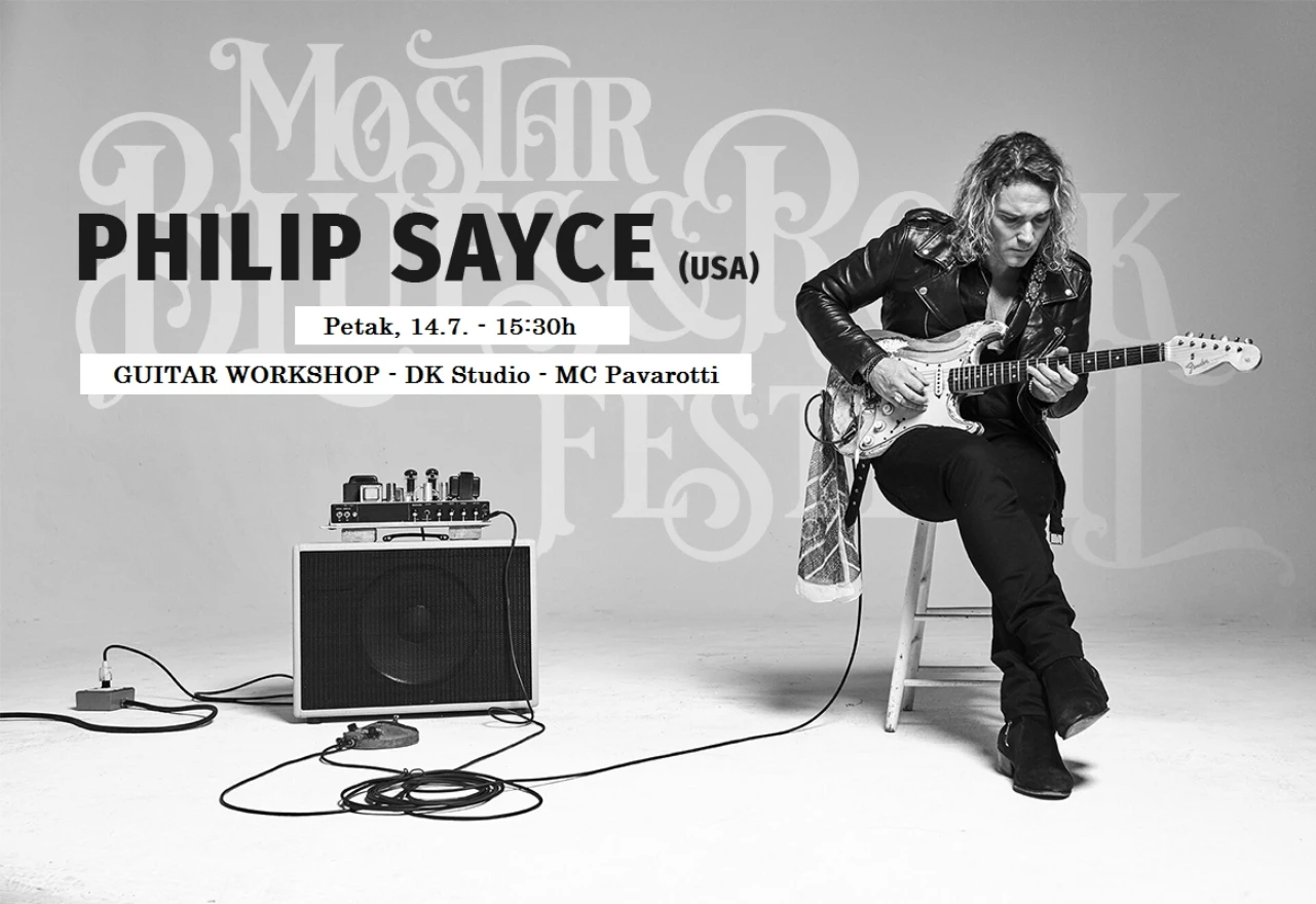 Prilika za sve gitariste: Učite od Philipa Saycea!