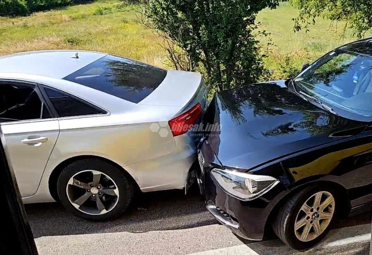 Sudar četiri automobila u Kruševu 