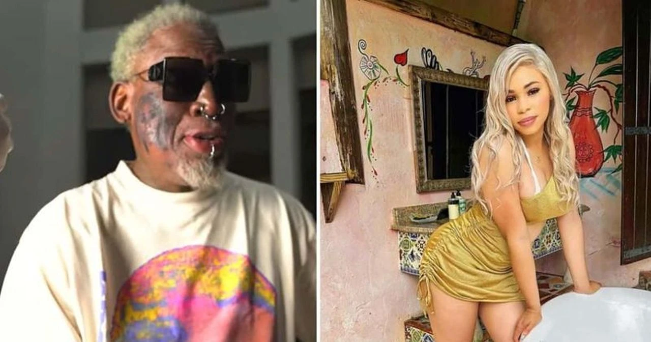 VIDEO I Rodman tetovirao sliku djevojke na lice