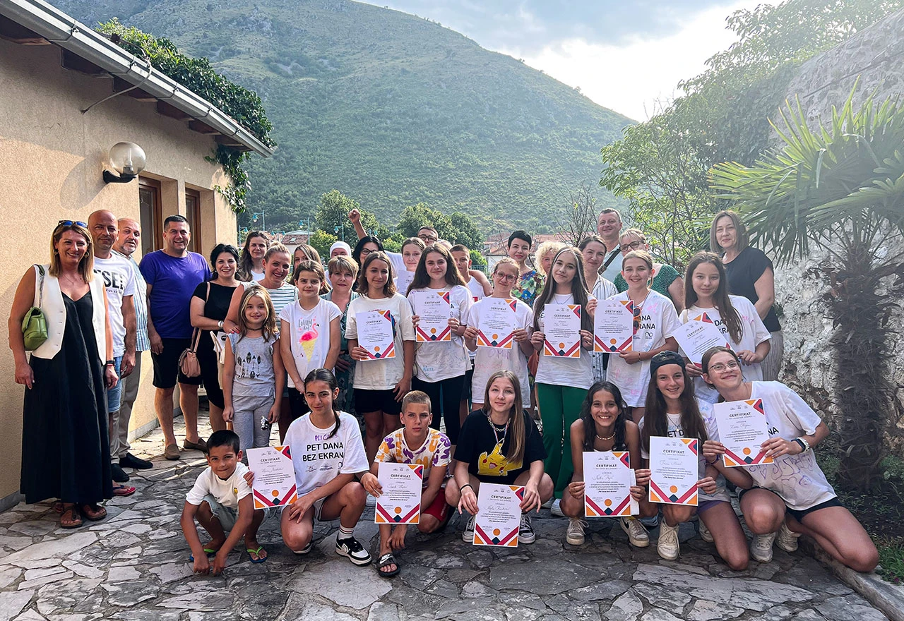 U Stocu održan edukativno-zabavni kamp bez ekrana