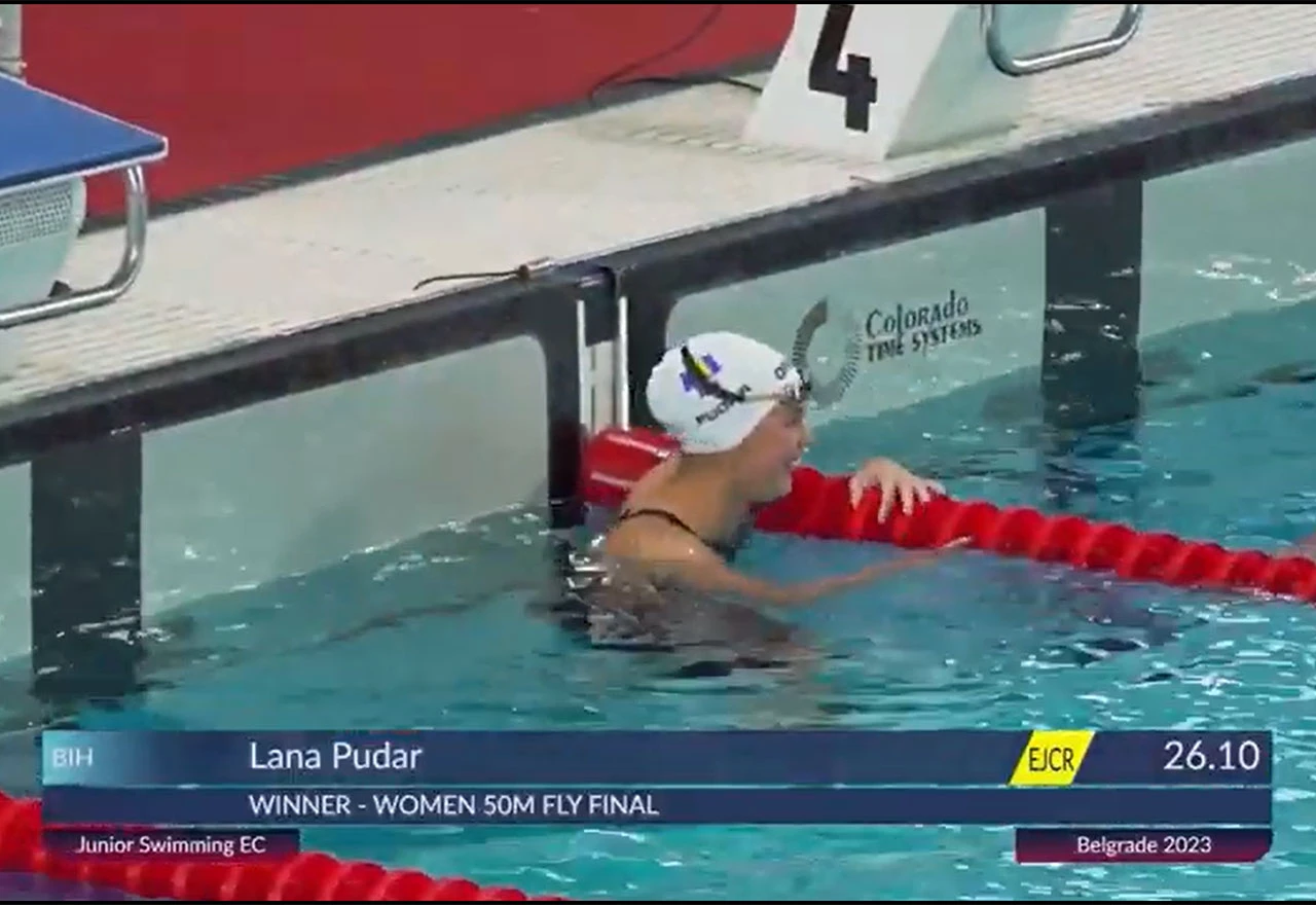 VIDEO | Pogledajte Laninu utrku za treće zlato na Europskom juniorskom prvenstvu