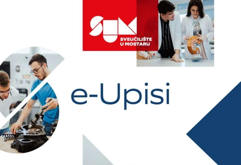 SUM: Završen proces prijava za eUpis