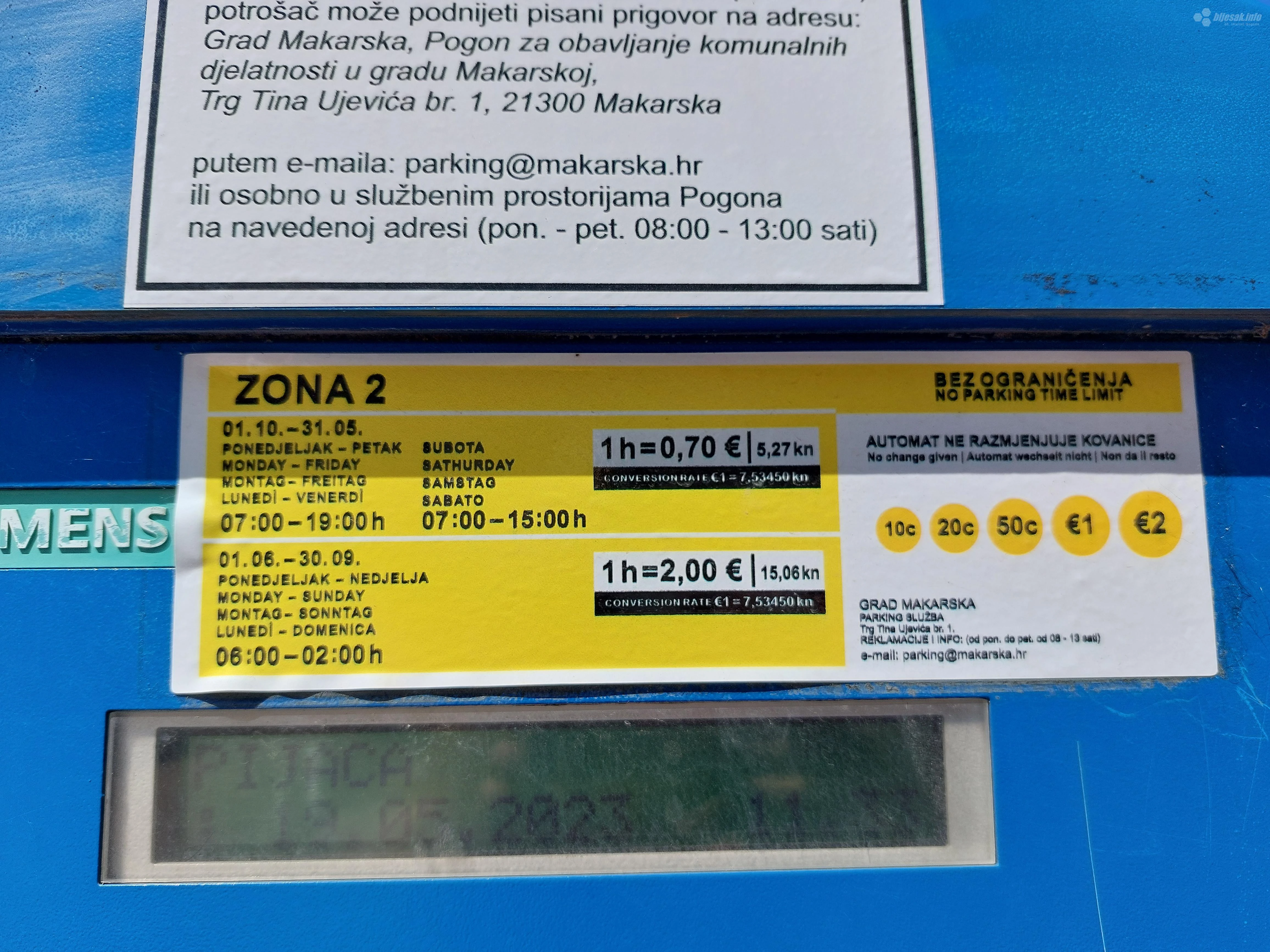 Pogledajte prijedlog novih cijena parkinga u Mostaru