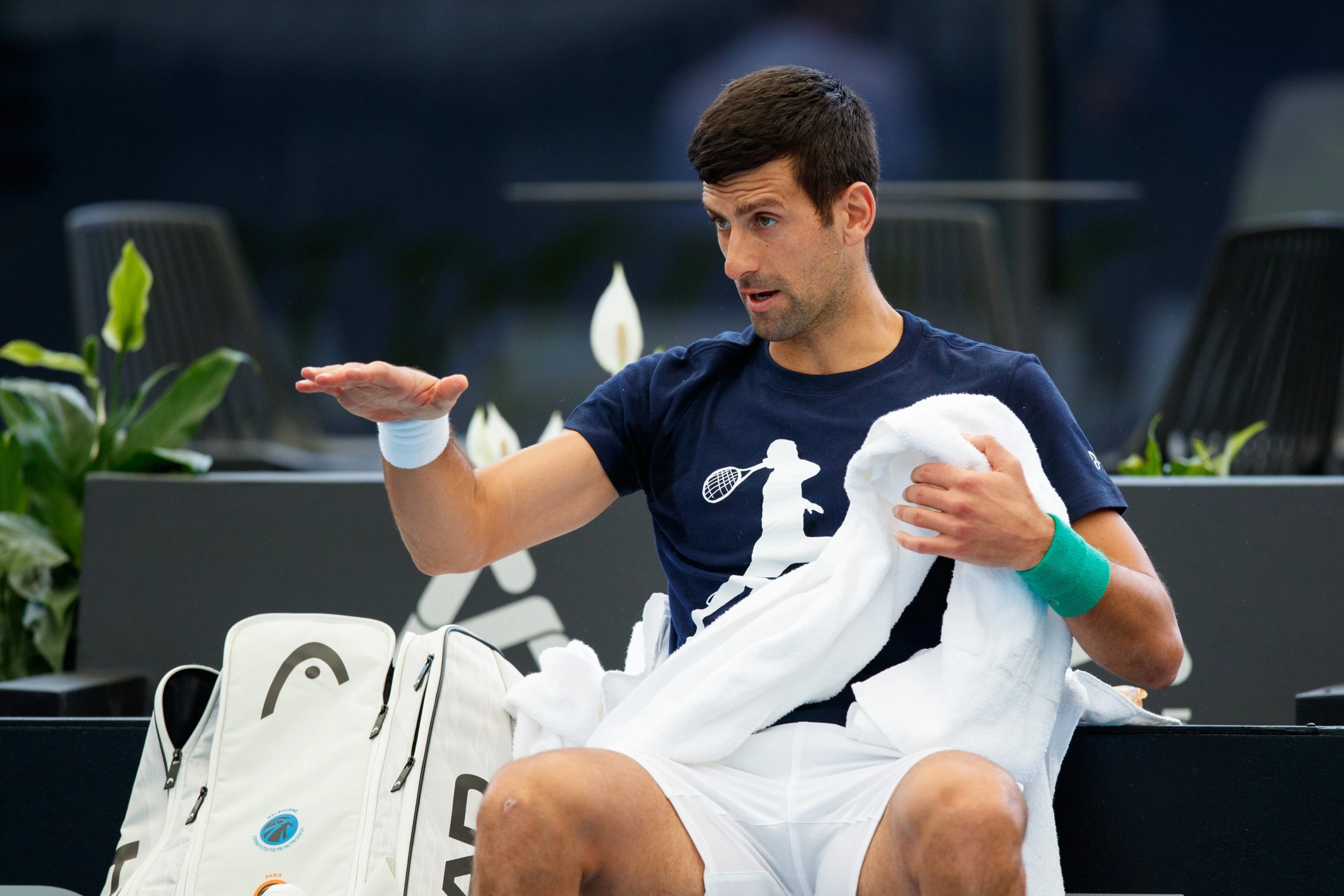 Đoković u društvu Federera i Serene