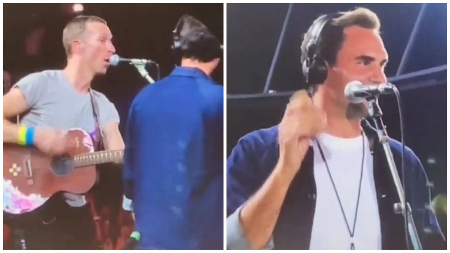 VIDEO I Federer upao na koncert Coldplaya 