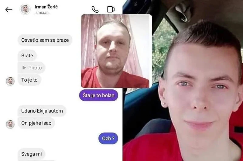 Udario Ekija autom. On pjehe išao. Svega mi, kraj priče brate. Morao sam se osvetiti i to je to