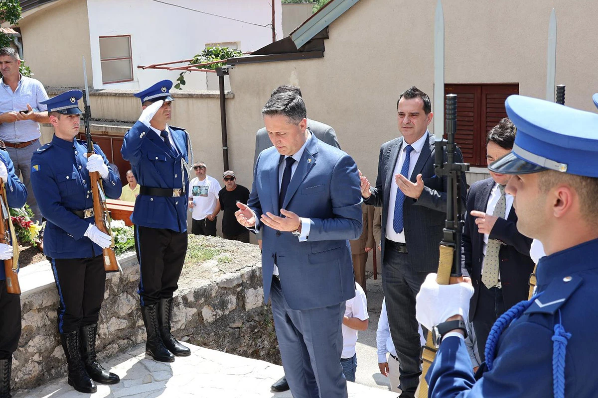 Bećirović u Mostaru: Deblokadom Mostara očuvana je ideja slobodne BiH