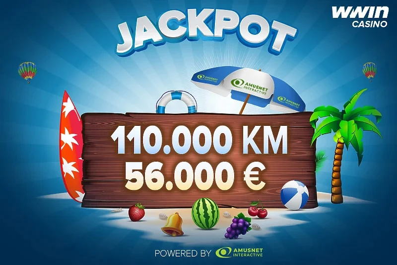WWin casino: Jackpot – zavrti za 110.000 KM