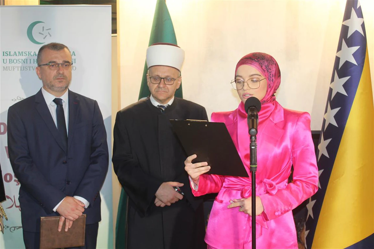 FOTO | Mostarski muftija upriličio svečani prijam povodom Bajrama