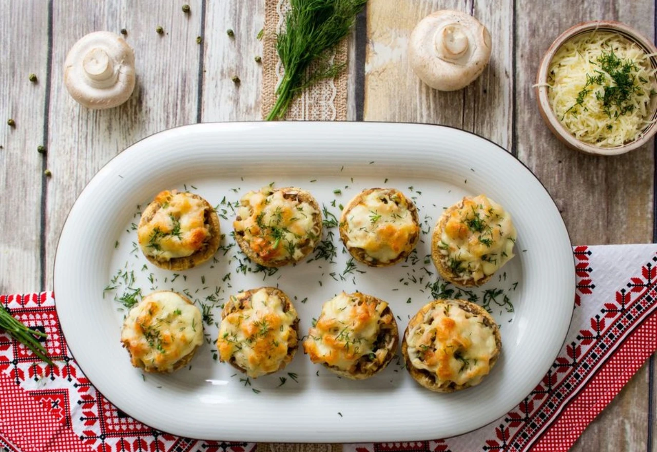 Recept za punjene šampinjone za prste polizati