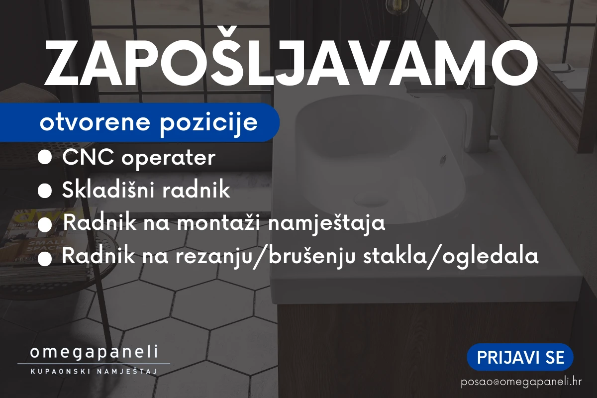 Omega paneli Mostar traži nove članove tima