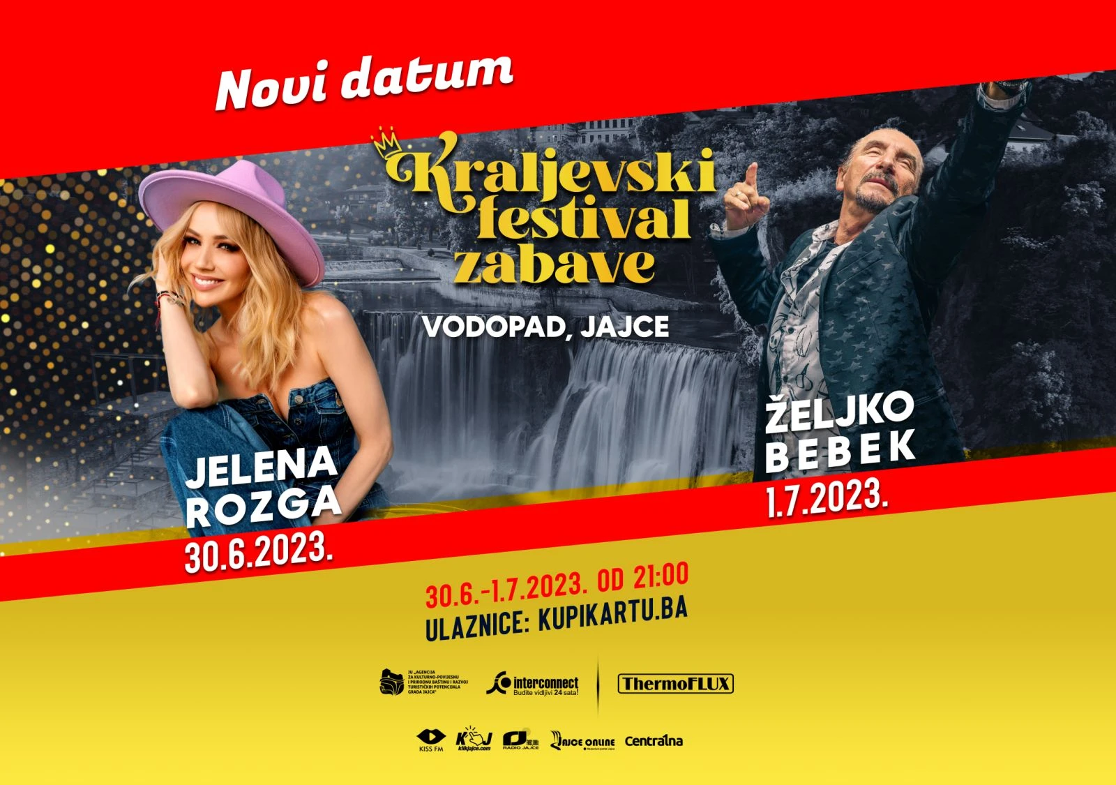 Novi datum održavanja kraljevskog festivala zabave u Jajcu