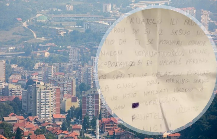 Beogradska obitelj u Zenici očekivala kaznu za parking, dočekala ih neočekivana poruka