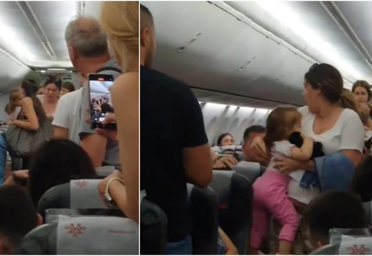 Kaos u Beogradu: Žena s djetetom izbačena iz aviona