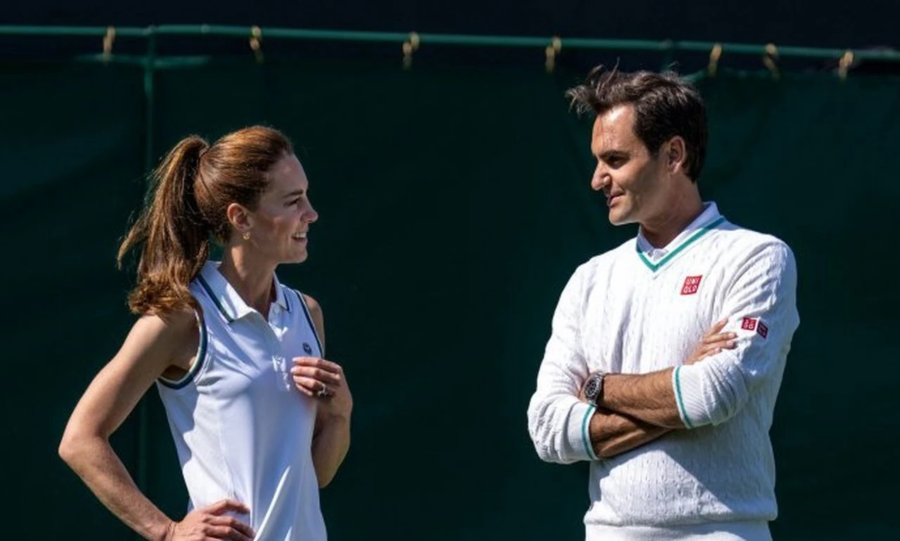 VIDEO I Princeza Kate i Roger Federer na Wimbledonu