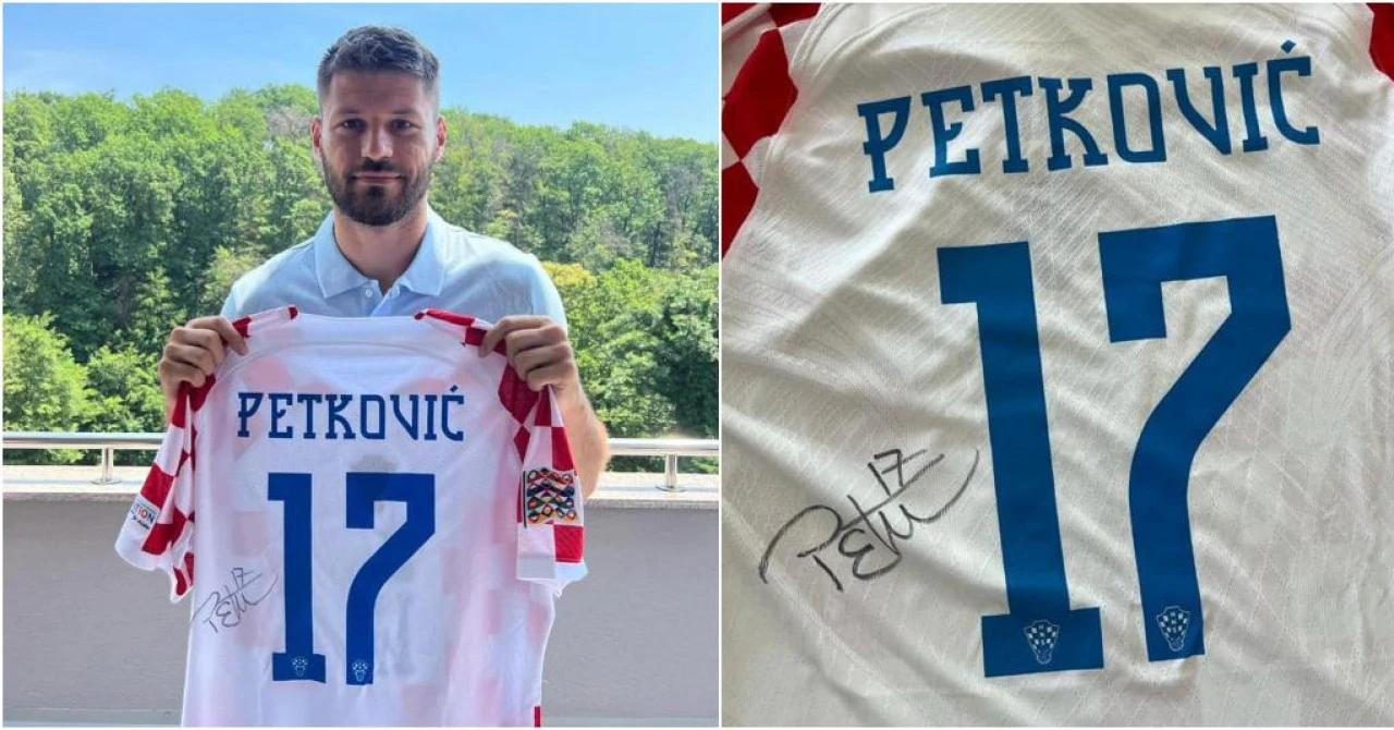 I Petković donirao dres za pomoć stopostotnom invalidu