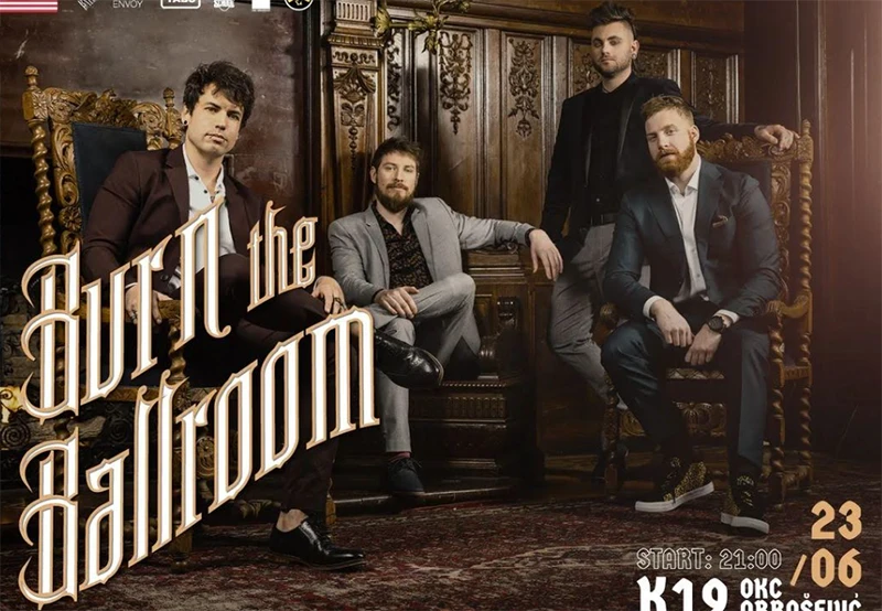 Spremite se za koncert Burn the Ballroom u Mostaru