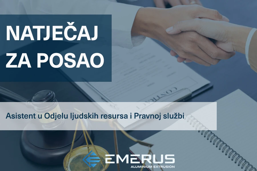 Emerus: natječaj za više pozicija