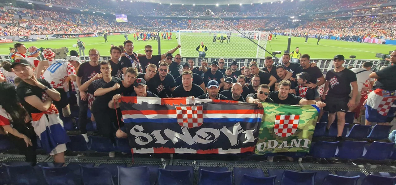 Hercegovci dio navijačke skupine "Sinovi"