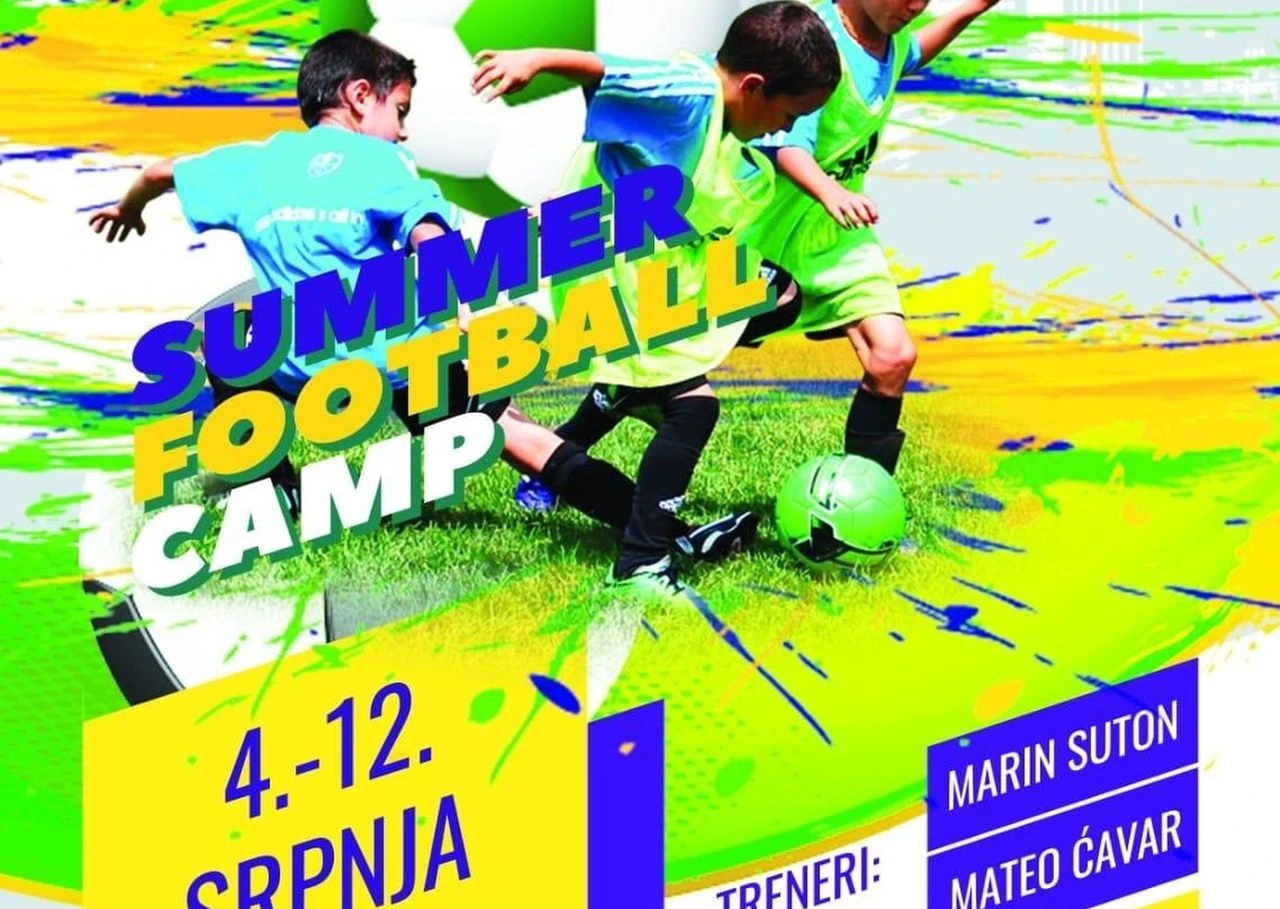 Marin Suton i Mateo Ćavar i ove godine organiziraju "Summer Football Camp"