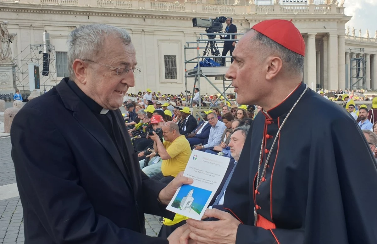 Franjo Topić na svjetskom susretu Ljudskog bratstva u Vatikanu