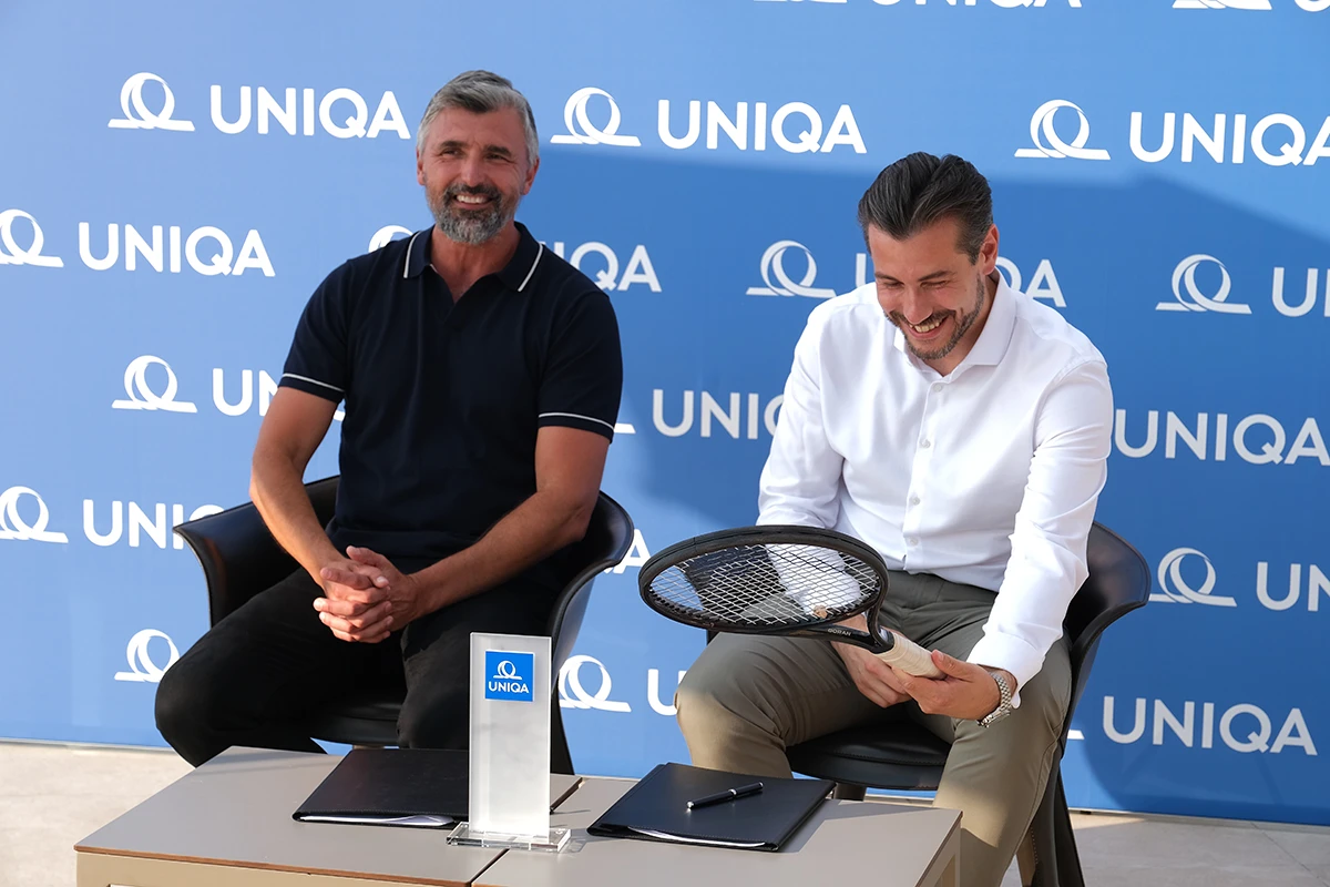 Goran Ivanišević - brand ambasador UNIQA osiguranja za Jugoistočnu Europu