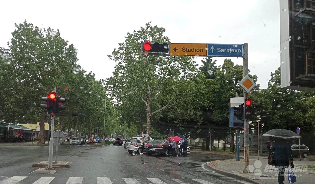 Loše vrijeme: Još jedna prometna nesreća u Mostaru
