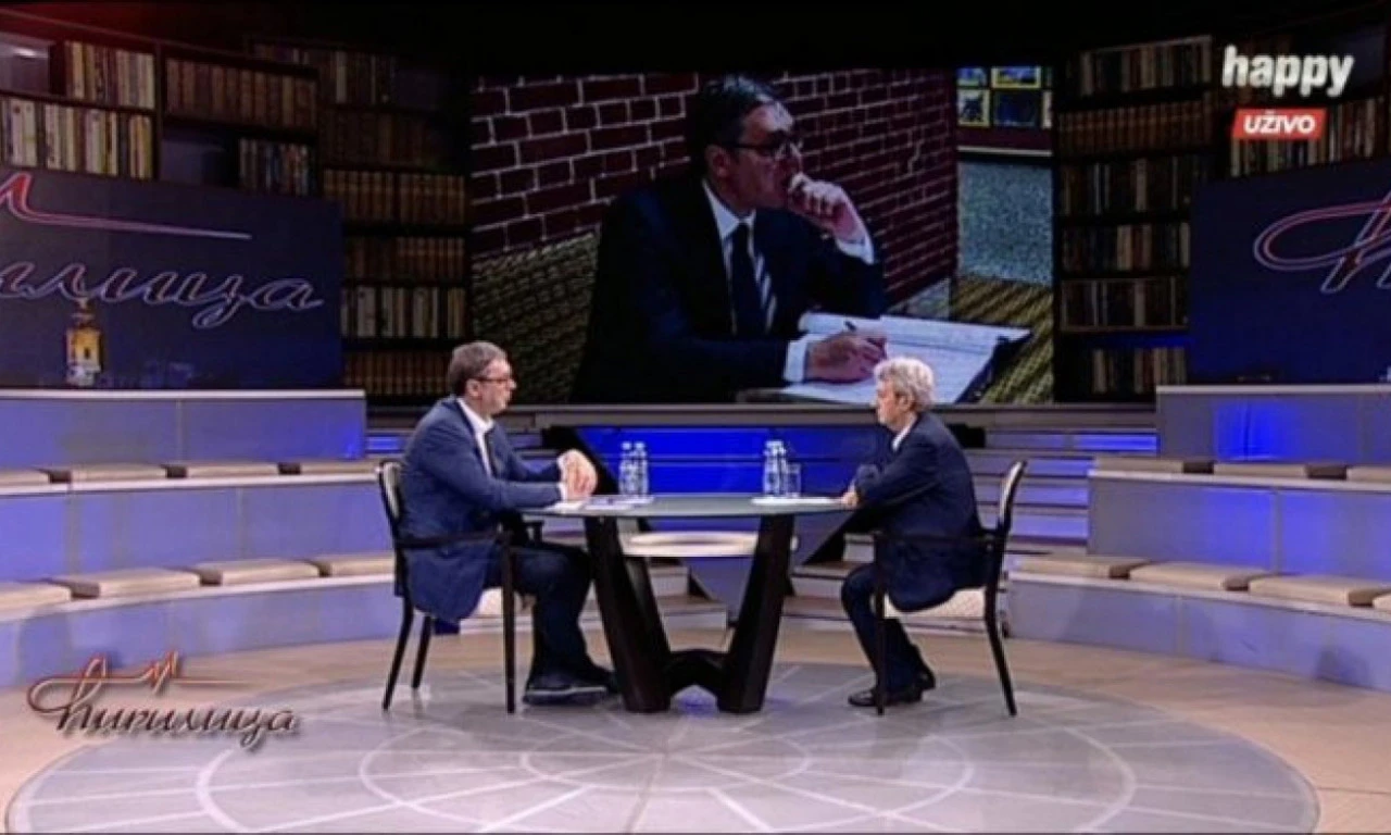 Vučić: Mentalno zauzeli RTS - Četiri od pet voditelja Dnevnika im lajka prosvjede