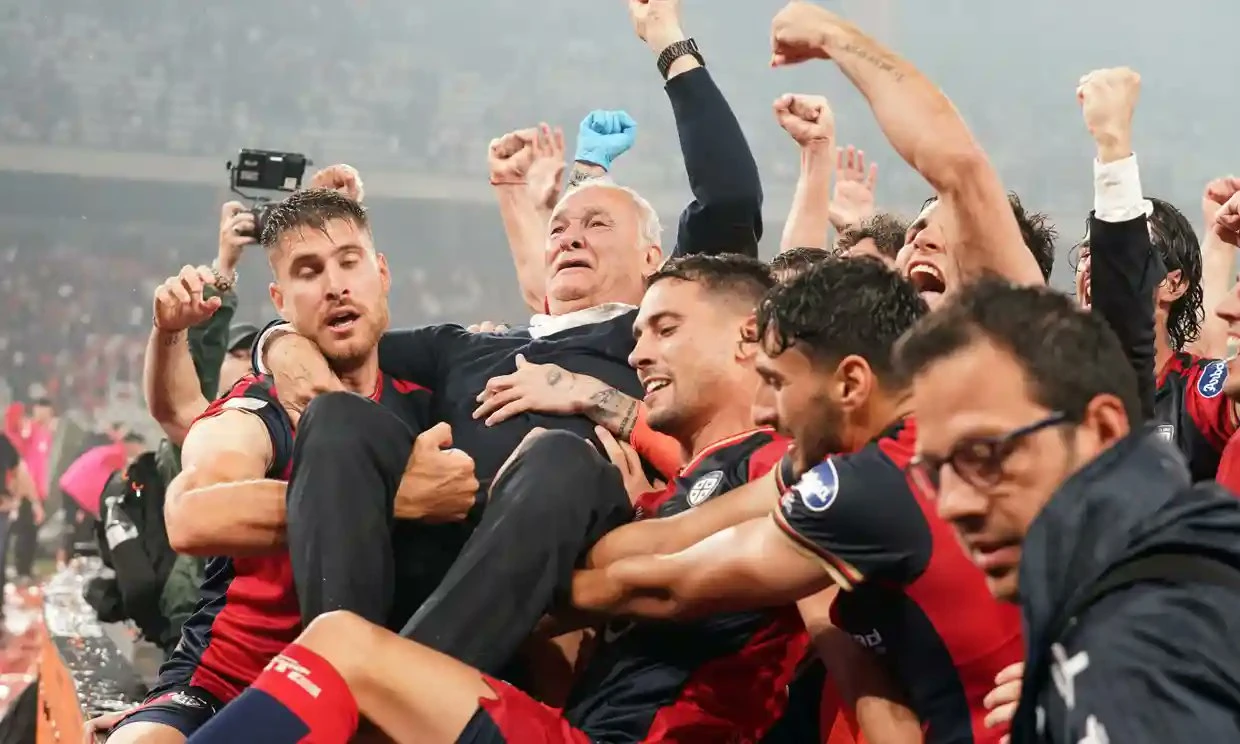 Ranieri u suzama nakon uspjeha s Cagliarijem