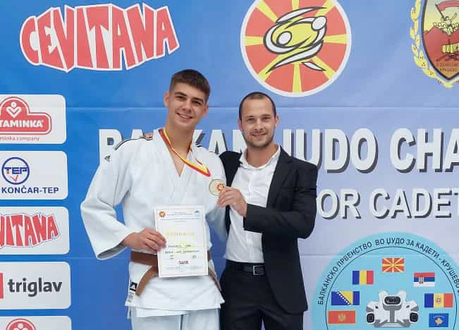 Član Hercega Ivan Milićević prvak Balkana u judou