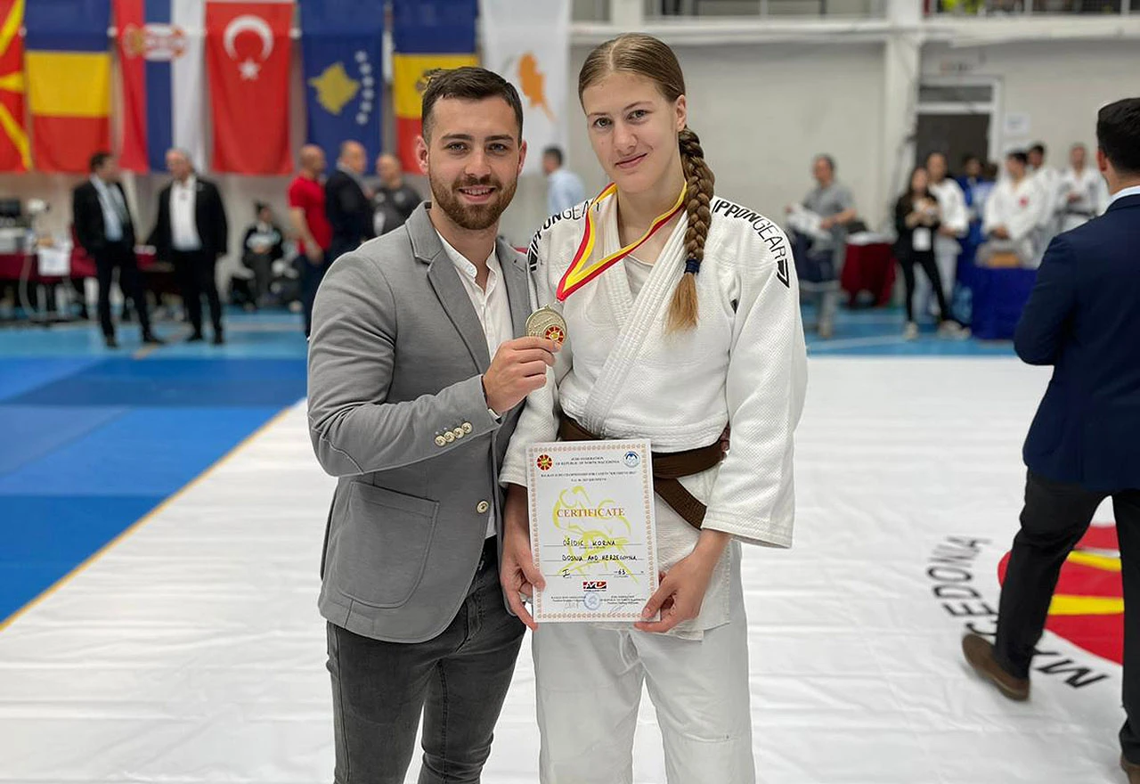 Korina Džidić prvakinja Balkana u judu