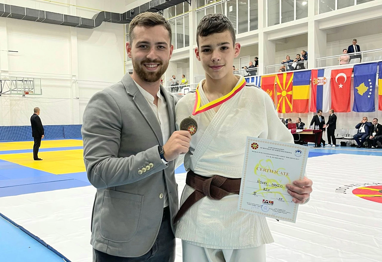 Mario Novak brončani na prvenstvu Balkana