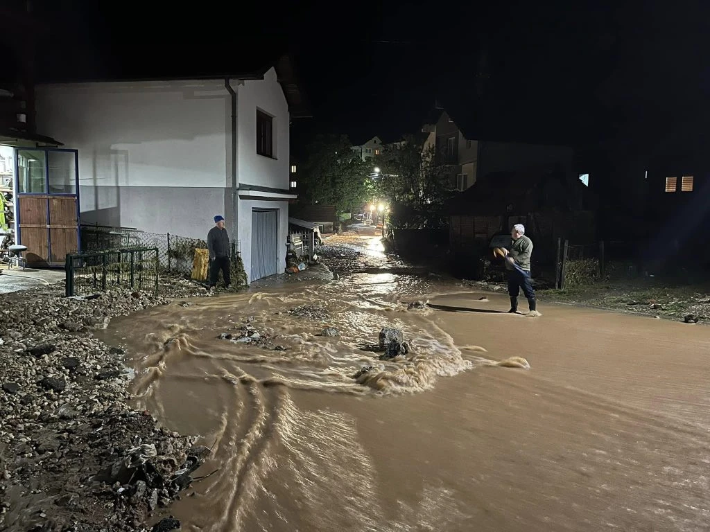 BiH: Katastrofalno nevrijeme u Teočaku, proglašeno stanje prirodne nepogode