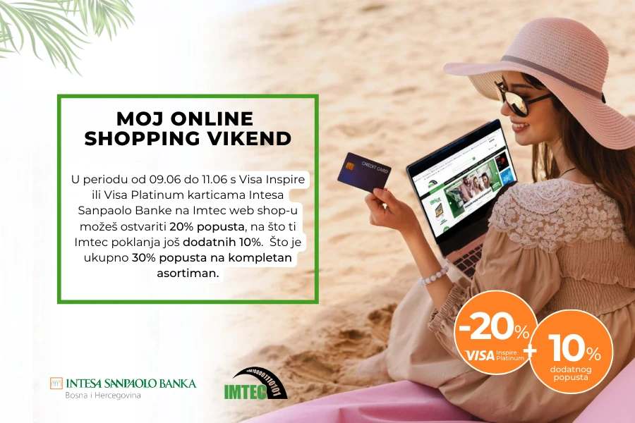 Online shopping vikend uz 20% + 10% dodatnog popusta