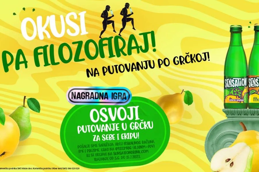 Osvoji putovanje u  Grčku za sebe i ekipu! 