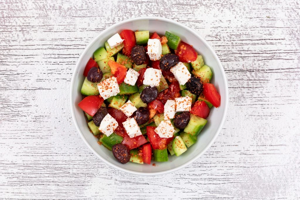 Ljetna salata od lubenice i feta sira