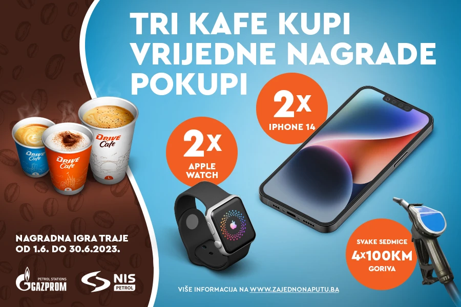 Tri kave kupi, vrijedne nagrade pokupi