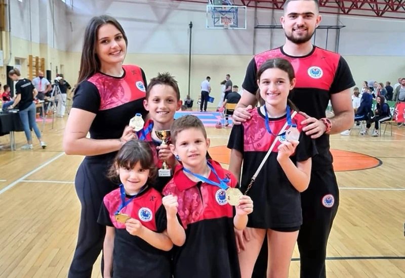 Pet odličja za Taekwondo klub Zrinjski